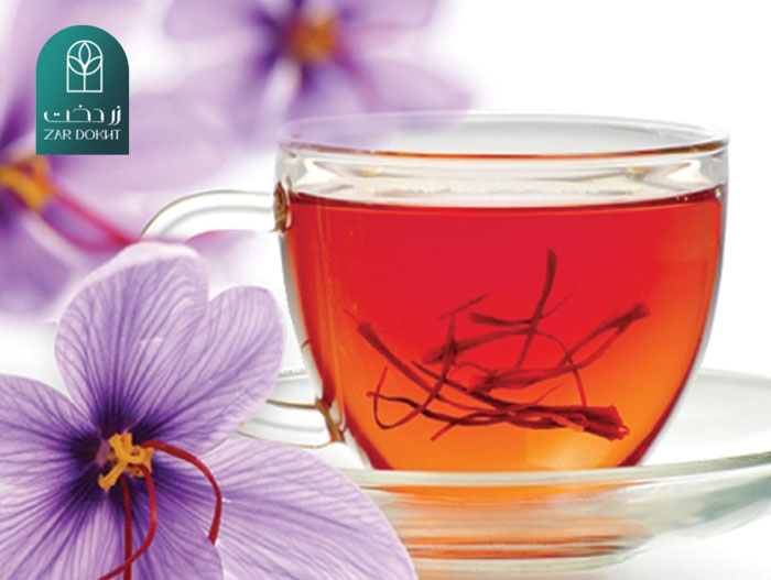  چای زعفران برای پریودی