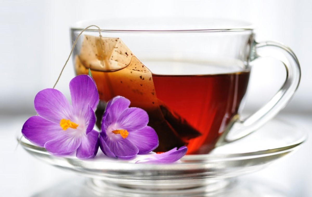 چای زعفران برای دل درد
